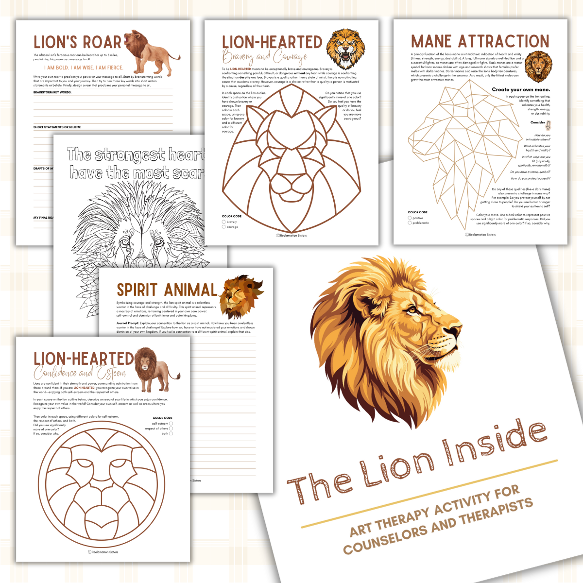 Art Therapy: Lion Inside