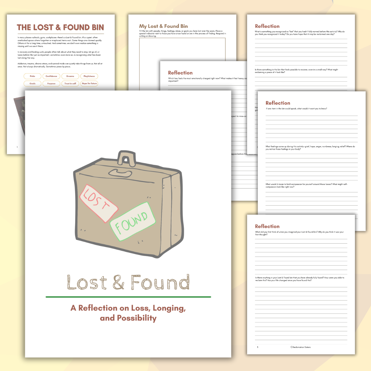Therapy Activity: Lost and Found